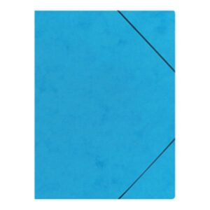 Φάκελος με λάστιχο πρεσπάν γαλάζιος Υ32x22x0εκ.