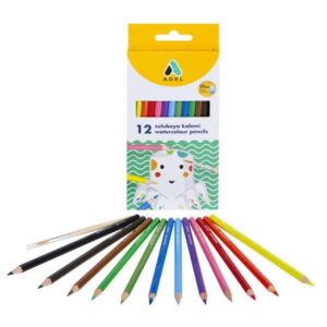 Ξυλομπογιές-νερομπογιές 12 χρώματα