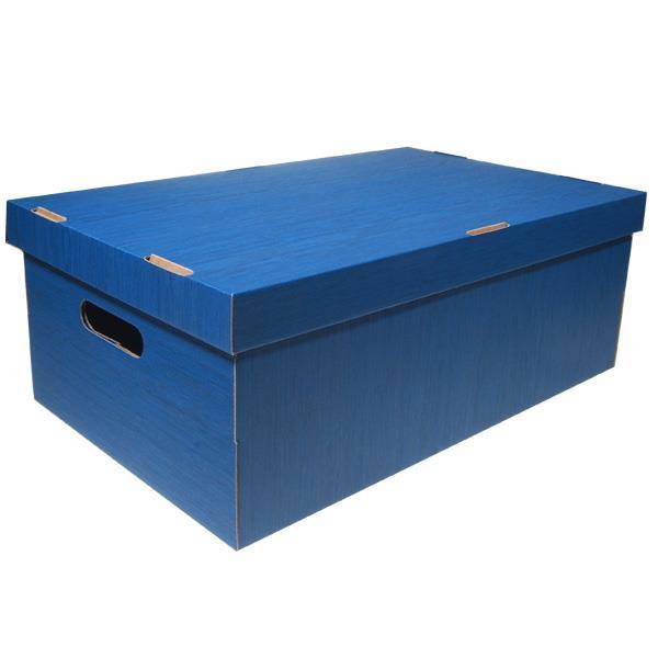 Νext κουτί fabric μπλε Α3 Υ19x50x31εκ. Νext κουτί fabric μπλε Α3 Υ19x50x31εκ.