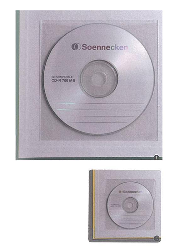 Αυτοκόλλητη θήκη CD με καπάκι Υ12,9x13εκ. (100τεμ.) Αυτοκόλλητη θήκη CD με καπάκι Υ12,9x13εκ. (100τεμ.)